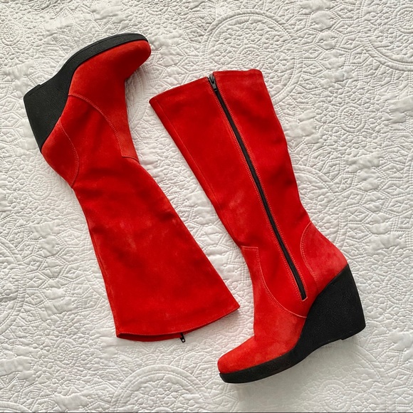 ❌SOLD❌ Italian suede go-go boots 🔥 - Picture 4 of 8